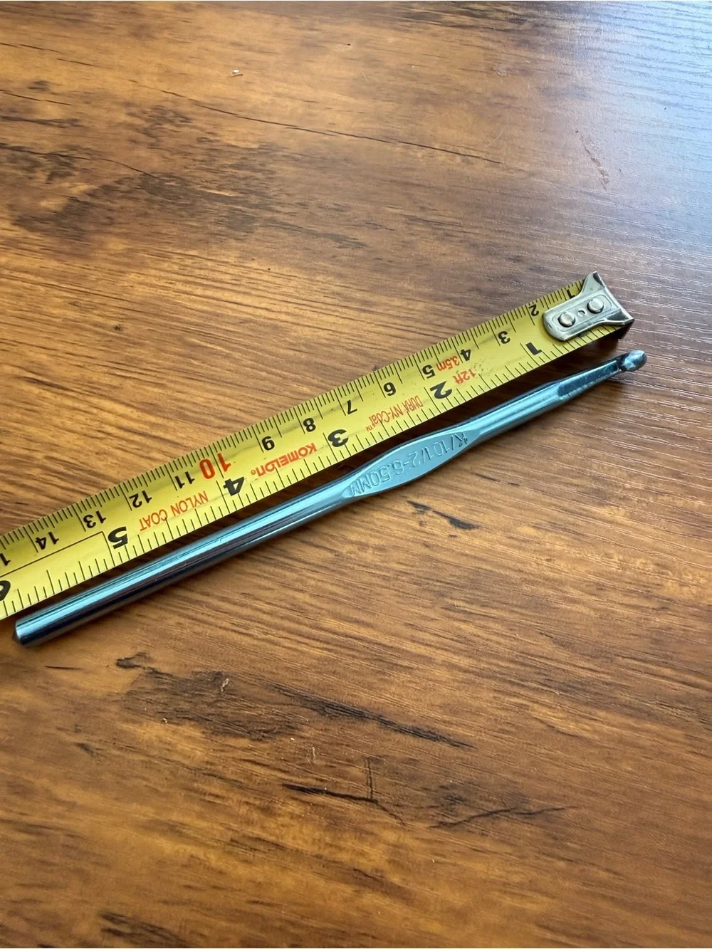 Aluminum Crochet Hook - Teal Metallic BOYE